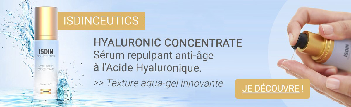 HYALURONIC CONCENTRATE, sérum aqua-gel du laboratoire Isdin
