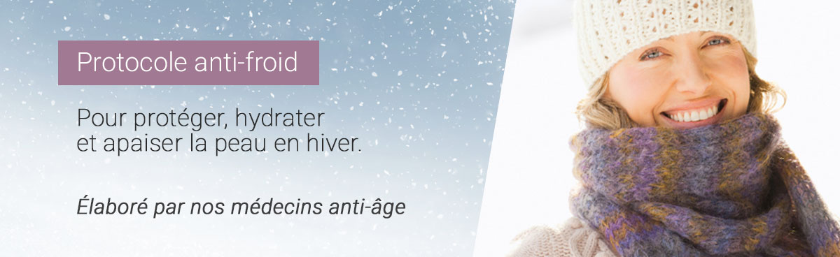 routine de soin spécial hiver élaborée par des médecins anti-âge